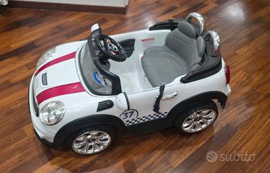 auto elettrica radiocomandata mini cooper