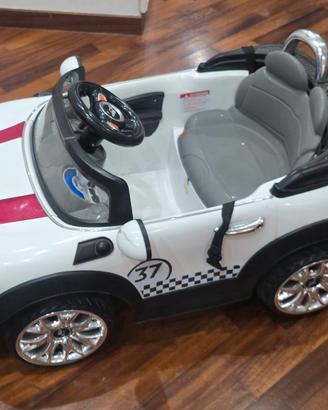 auto elettrica radiocomandata mini cooper