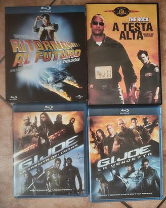blu ray e DVD in blocco. 
