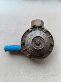 rubinetto bombola gas ottone regolatore GPL butano