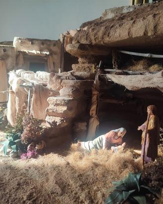 presepe artistico artigianale 