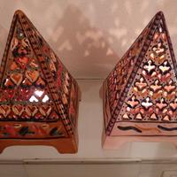 Porta candele a piramide