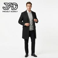 Cappotto Lungo Uomo Conbipel - Nero Sartoriale