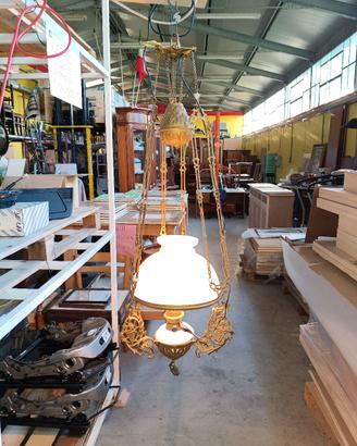 Lampadario Vintage in Stile Liberty Floreale