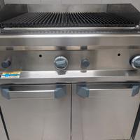 Griglia professionale MBM a pietra lavica – METANO