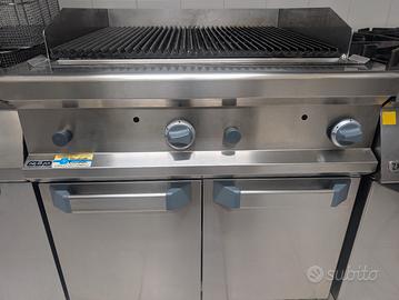 Griglia professionale MBM a pietra lavica – METANO