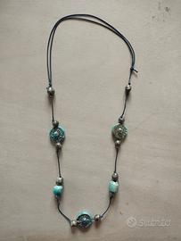 Collana in terracotta fatta a mano