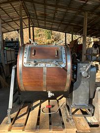 Zangola antica in legno