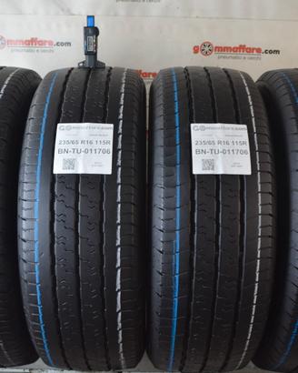 4 Pneumatici 235/65 R16 Milestone Green Weight