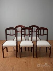 6 sedie modernariato 