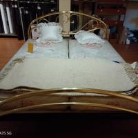 Letto in ottone matrimoniale
