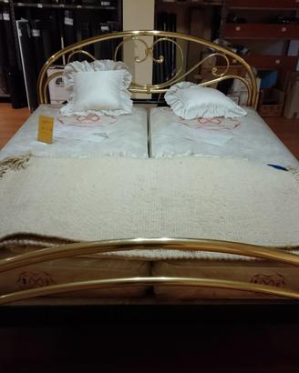 Letto in ottone matrimoniale