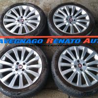 4 cerchi in lega 17 pollici FIAT BRAVO QUBO PANDA