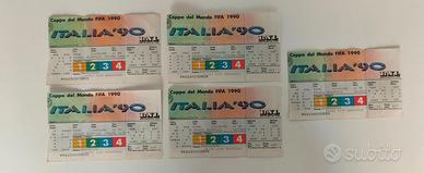 Biglietti originali Italia 90 stadio Olimpic