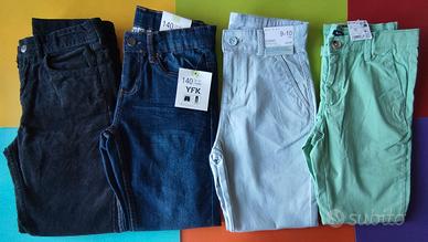 Pantaloni lunghi bambino 9-10 anni 140 cm