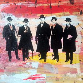 5 futuristi Marinetti Boccioni Balla Carrà Severin