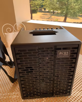 Amplificatore Chitarra Acustica a batteria inclusa