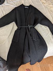 cappotto Zara nero