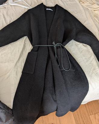 cappotto Zara nero