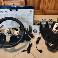 Logitech G25 Racing Wheel - Completo