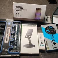 smart watch, taglia capelli, cassa bluetooth 