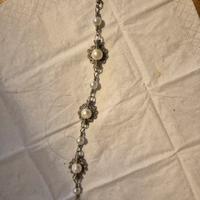 Bracciale Artigianale in Wire e Perle