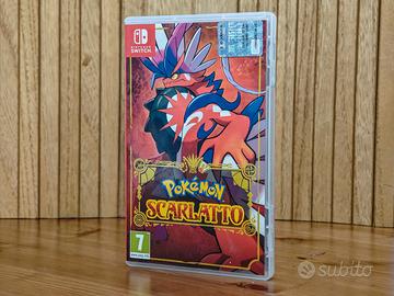 Pokémon Scarlatto Nintendo Switch completo