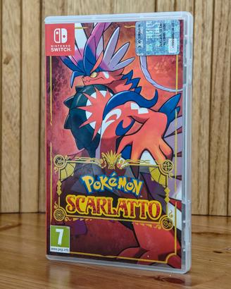 Pokémon Scarlatto Nintendo Switch completo