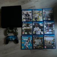 playstation 4+ 2 controller e giochi