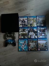 playstation 4+ 2 controller e giochi