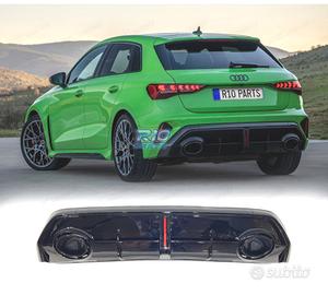 DIFFUSORE AUDI A3 8Y 25- LOOK RS3