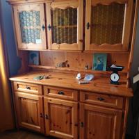 Credenza 3 ante arredamento baita rustico country