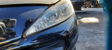 PEUGEOT 207 STATION WAGON 2009 - FARO ANTERIORE SI