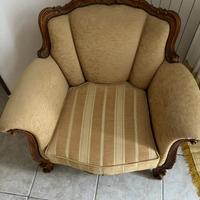 Poltrone e divano  vintage