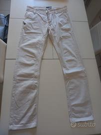 PANTALONE UOMO BIANCO