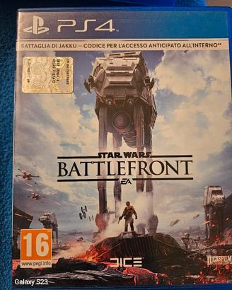 Gioco PS4 Battlefront 