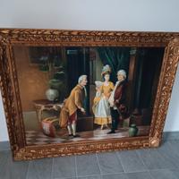 Quadro olio su tela.