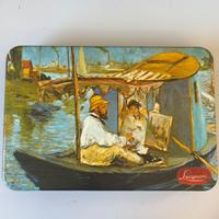 Scatola di latta Lazzaroni vintage