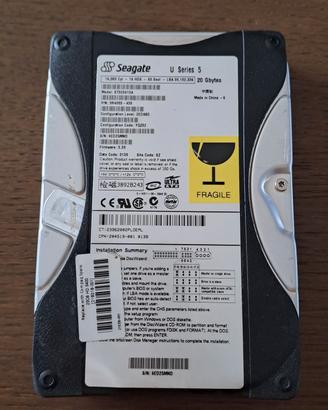 Lotto Hard Disk Vintage 3.5" - Da 20GB a 40GB