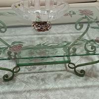 Tavolino in cristallo