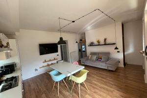 Trilocale 90 mq arredato con giardino e box