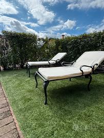 Sdraio Vintage da giardino