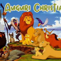 Poster Striscione Compleanno RE LEONE 150X100 Pers