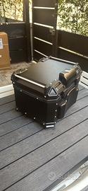 Topcase alluminio nero BMW R1300GS