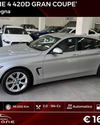 BMW SERIE 4 420d Coupé FINANZIABILE