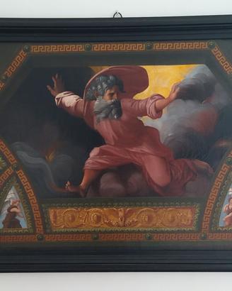 Dipinto olio su tela secolo XVIII