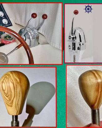 Pomelli in Legno per Auto e Imbarcazioni