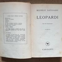 Leopardi- Michele Saponaro-Garzanti 1948