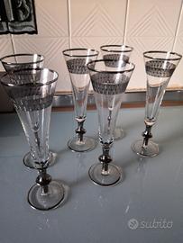 Bicchieri di cristallo 