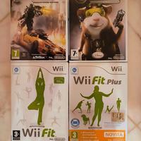 Giochi Wii più Balance board fit 